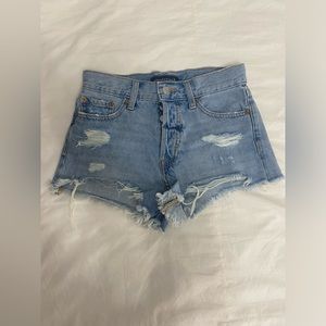 Aeropostale button up boyfriend shorts